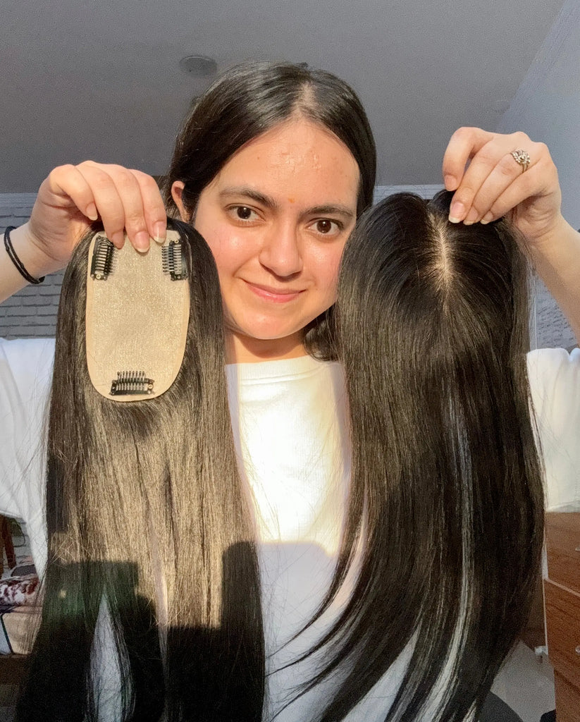 What is the Volume 3x5 Silk Base Scalp Topper?