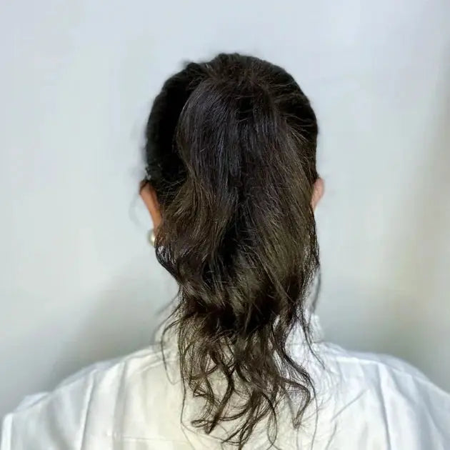 Claw Ponytail ( Straight and wavy) 100% Human Hair |Presh Beauti